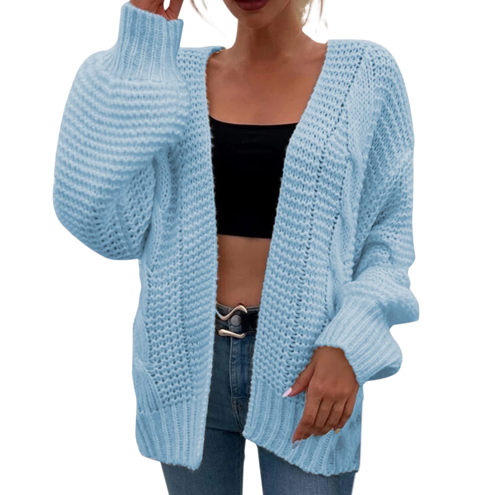 ADJHDFH Cardigan Sweaters For Women Lightweight