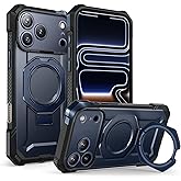 SUPCASE for iPhone 17 Pro Case with Kickstand (Unicorn Beetle Grip), [Camera Control Cover] [Compatible with MagSafe] [Military-Grade Drop Protection] Heavy Duty Magnetic Phone Case, Azure