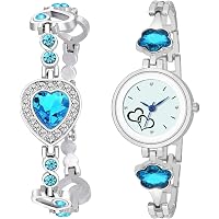 FENTIQ Evergreen Bracelet Style Combo Set for Girls Analog Watch - for Girls