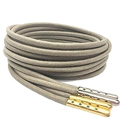 YJRVFINE 1/7" Thick Round Waxed 63 inch Khaki