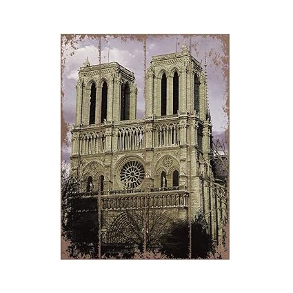 Wall Decor Nursery Decor Wall Decor Notre Dame De Paris Pattern