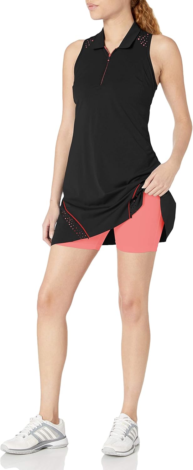 adidas perforated color pop dress