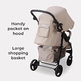 My Babiie MB30 Pushchair Oatmeal Birth to 4 Years 22kg Large Basket view 7