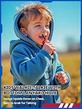Inspireyes Kids Walkie Talkies 3 Pack Long Range 2 Way Radio 3-12 yrs view 7