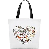BXVRT Horse Canvas Tote Bag, Horse Gifts For Women Cowgirl Horse Lover