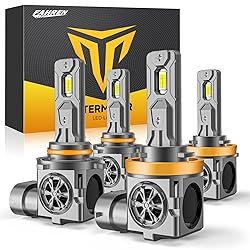 Termitor H11 9005 LED Bulbs Combo, 60,000LM Super