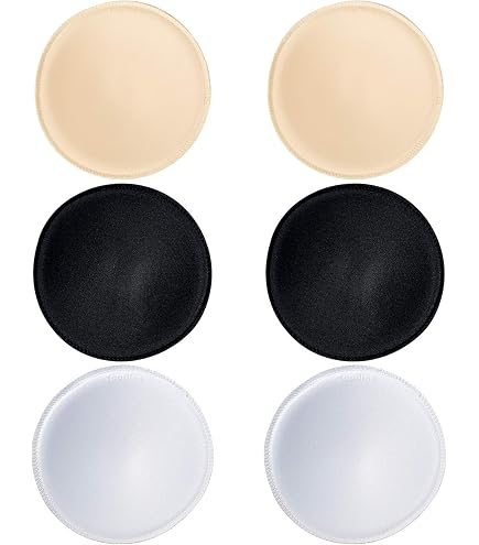 Coussinets Remplacement Pour Soutien-gorge - Lot De 3 Paires - Taille M - Blanc - 8