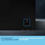Fridgemaster MCF142EB 142L Freezer Black 4 Star Winter Guard LED view 9