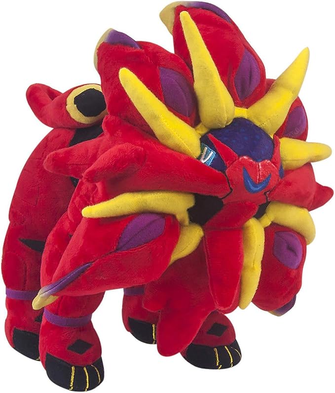 Amazon D Khaleesi アローラ ソルガレオ レッド フィギュア 動物 おもちゃ 太陽と月 ぬいぐるみ 10インチ コレクタブル クリスマスギフト ぬいぐるみ おもちゃ