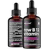 Vitamin B12 Sublingual - Natural B12 Vitamin 5000 mcg - Made in The USA - Methylcobalamin B12 Liquid Supplement - Energy, Moo