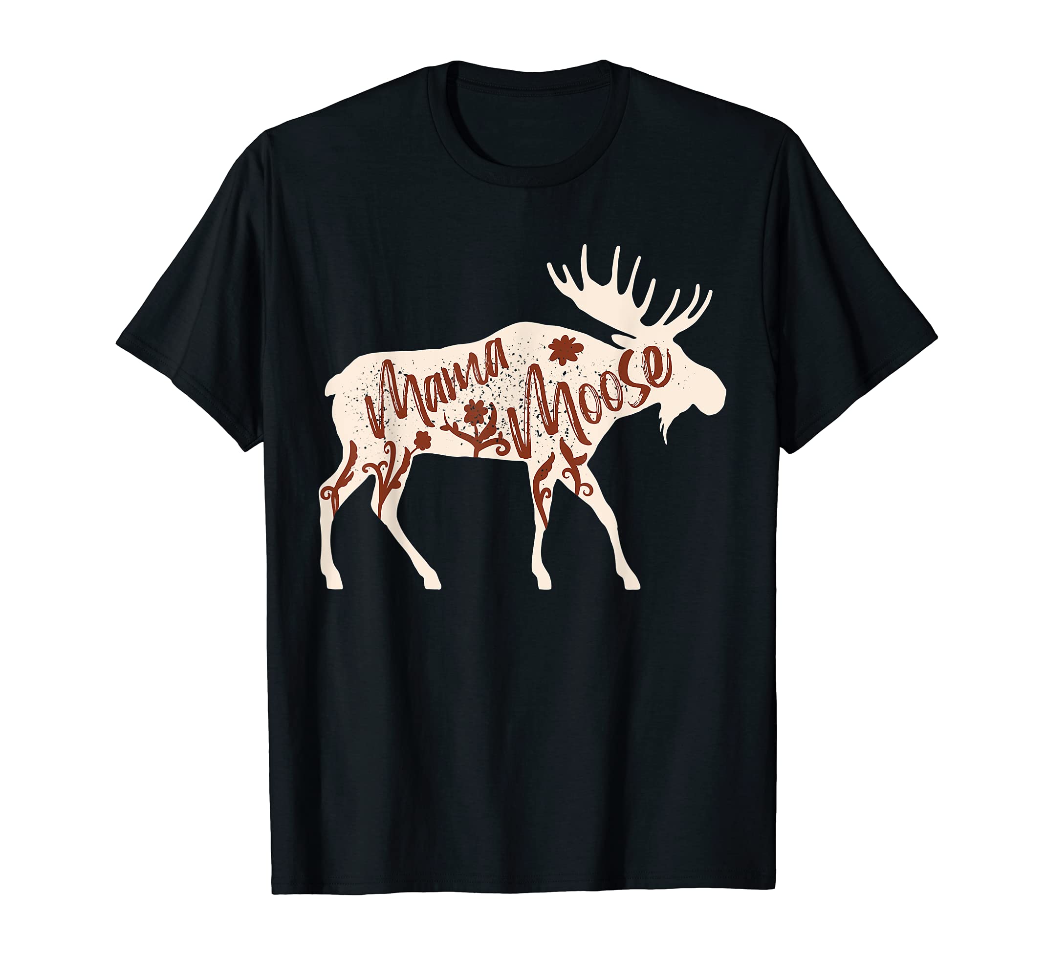 Mama Moose Boreal Habitat Largest Deer Specie Mother's Day T-Shirt