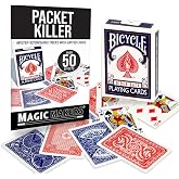 Packet Killer Bicycle Deck - 50 Tricks with Special Printed Bicycle Cards