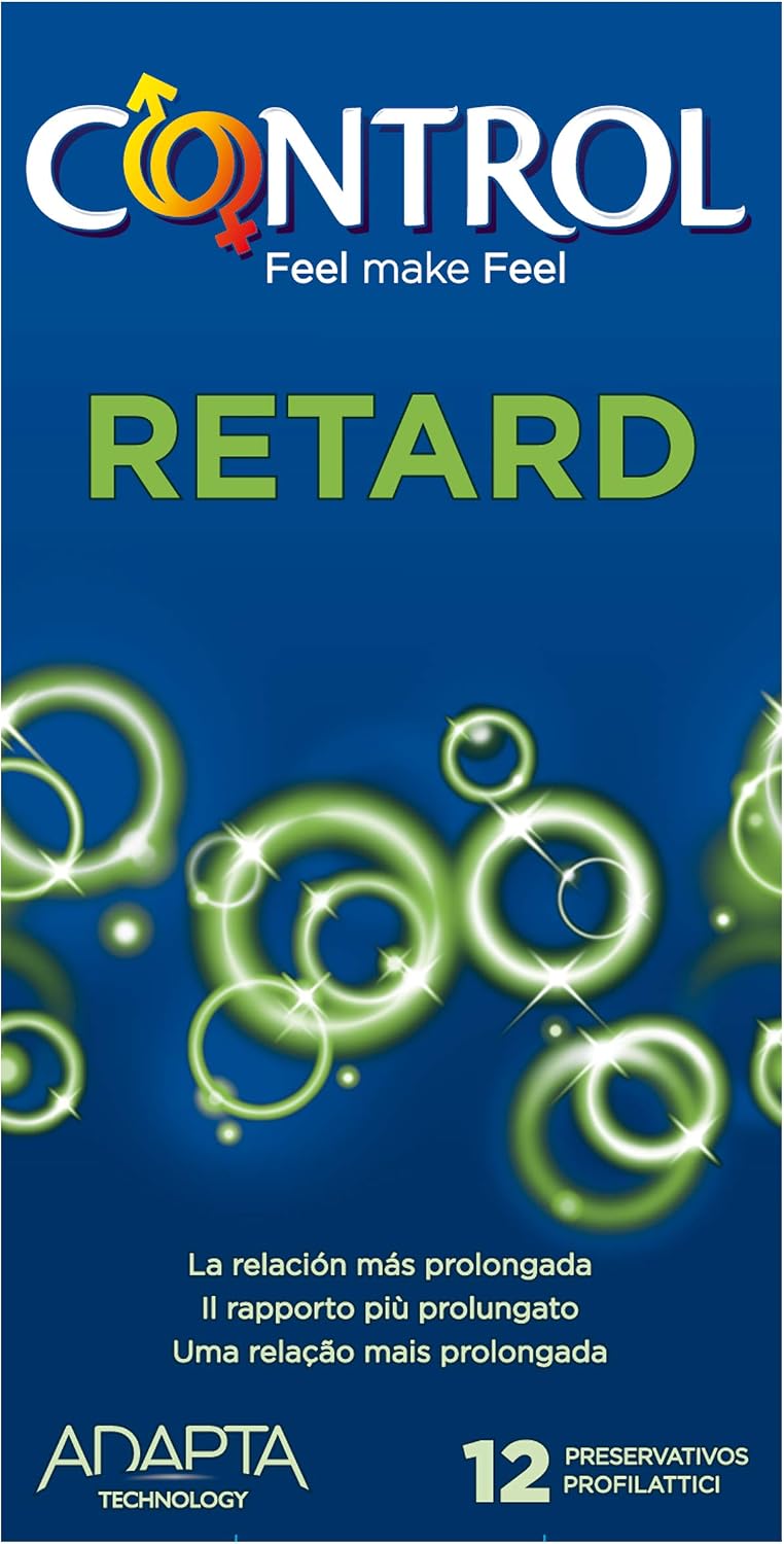Control 4308 Retard Condoms Box of 12 Transparent, Transparent/Green, 1 count (Pack of 12) - Image 3