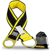 KwikSafety Gibbon 3ft Cross Arm Strap Anchor ANSI OSHA Beam Choker | ANSI, OSHA Compliant, Web, Fall Arrest System, Pass Thru Double D-Ring, Anchorage Sling, Fall Arrest Gear, Fall Protection