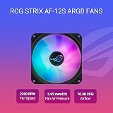 ASUS ROG STRIX LC III 360 ARGB LCD Liquid CPU Cooler 360mm Asetek 7th Gen V2 view 4