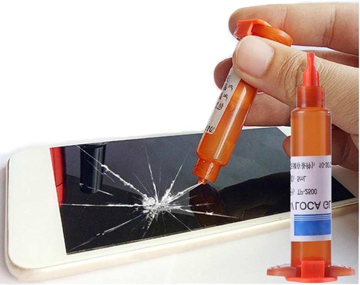 Rikay 5ml Liquid Optical Clear Adhesive Glue Adhesive Transparent