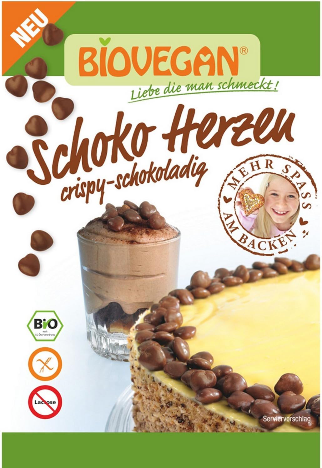 Biovegan Chocolate Hearts Extra-Chocolatey Vegan 1.2oz