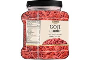 ULTHMOK Premium Dried Goji Berries 12.5Oz/354g,Selected Goji Berry.100% Natural & No Additives for Tea,Baking.