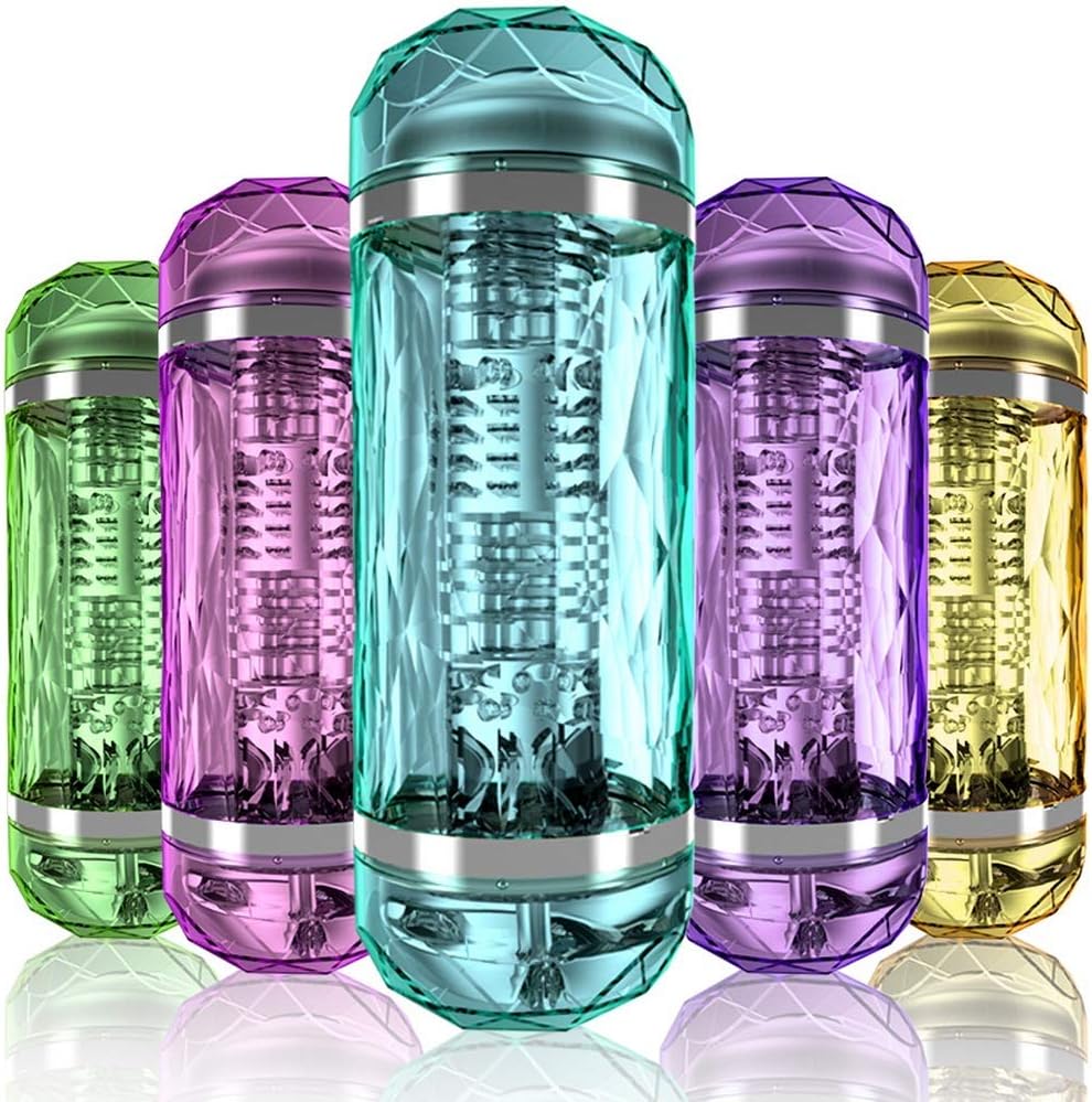 Honeyney Adullt Toy for M-ale Sleeve P&ussy Sexiu-Toys M-ale M&asturbation Cup Fits You Aircraft Cup M&asturbation for Men M&asturbation,Blow Job Type,Women Underwear (Color : Clear)