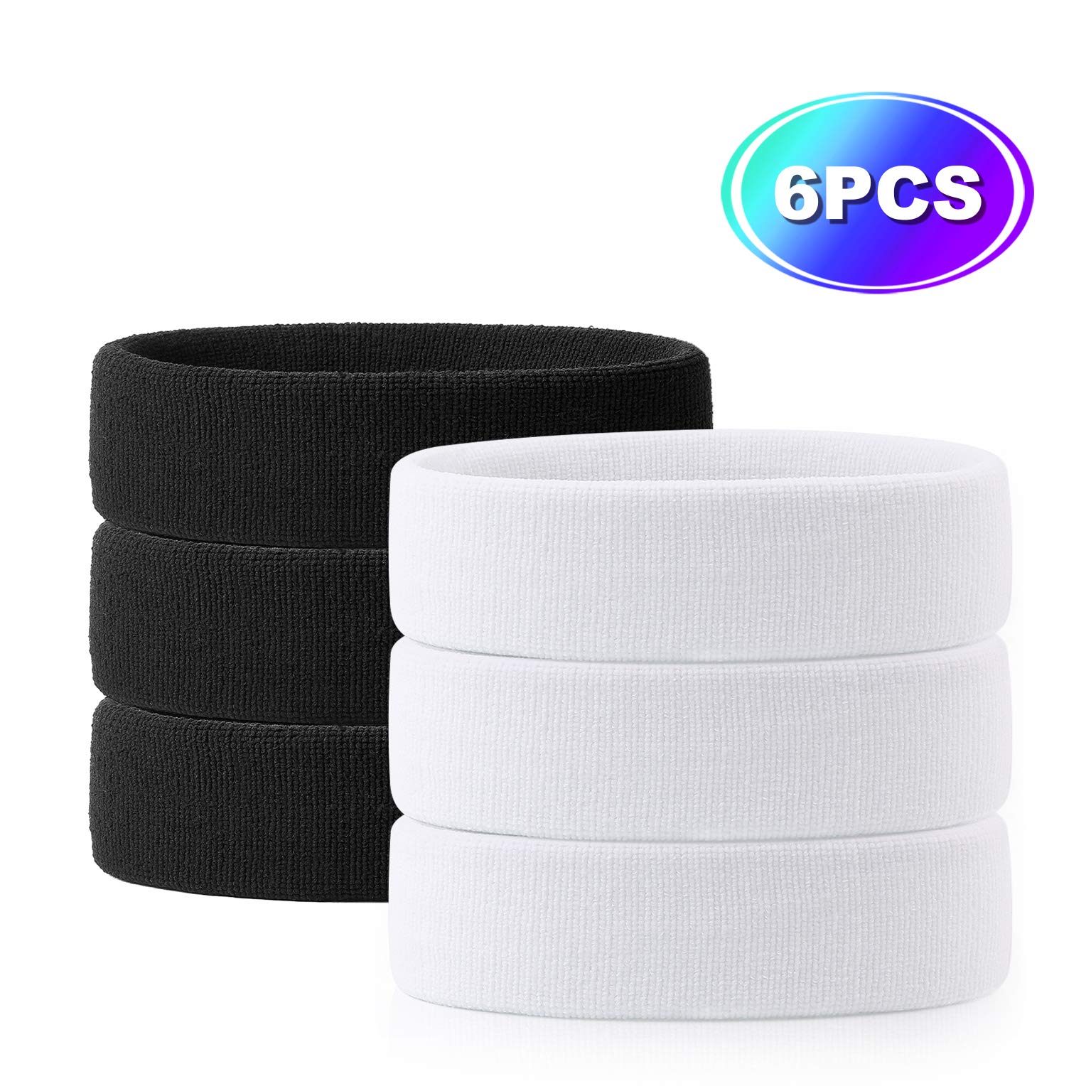 VENI MASEE Sportline Head Band Terry Cloth Headband Sweat Band Sweatband