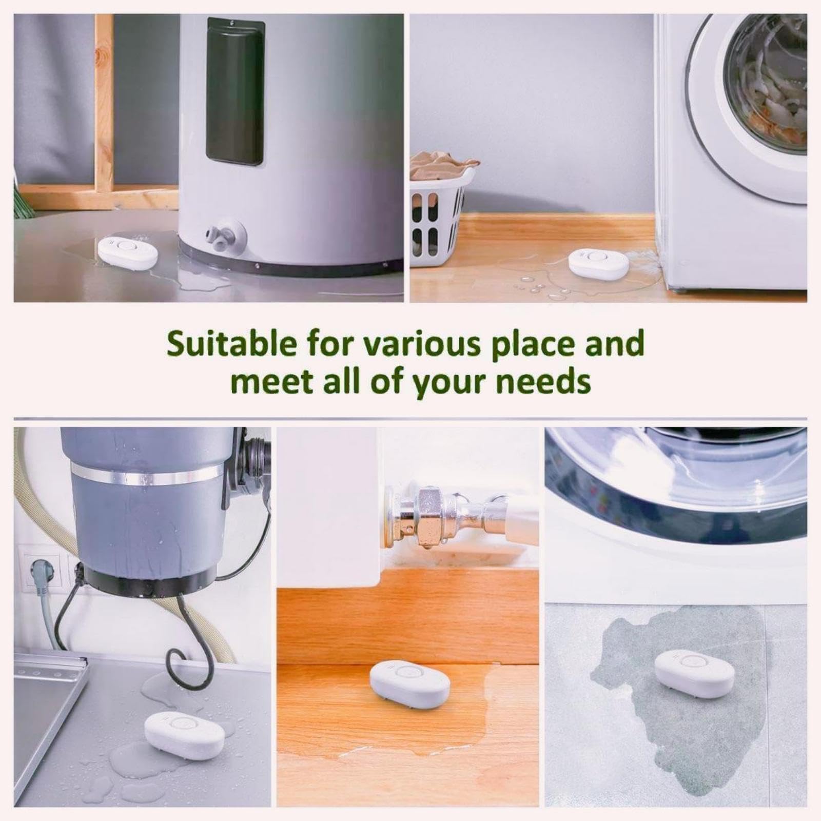 Water Leak Detector Sensor Alar: Hoe Water Flooding Onitor Sart - View #10