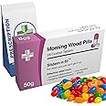 Morning Wood Pills Joke - Edible Candy - Funny Xmas Gag Gift for Old Men, Boyfriend, Husband, Groom - Hilarious Rude Prank - Unique Inappropriate Joke Gift