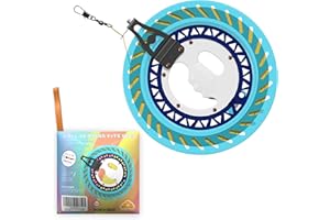 ORGCLDKT-Kite String Reel for Kids&Adults with Bearings,Wheel Spool, Rotating Winder with Line, Rope,Wire