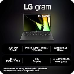 LG gram 16-inch Lightweight Laptop, Intel Evo