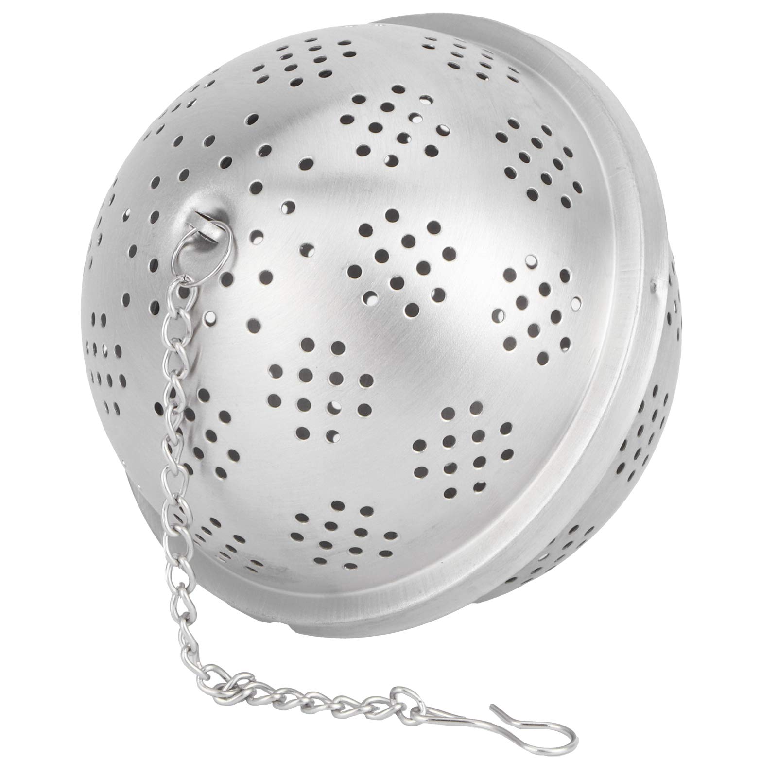 Ball Tea Infuser, Ball Seasoning Ball, Strong Texture Rotating Lock Design Better Filtration, for Spices Tea(Large)