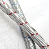 Xcel Home 2x M10 10mm x 1/2 BSP 100mm Flexible Tap Connector Pipes view 7