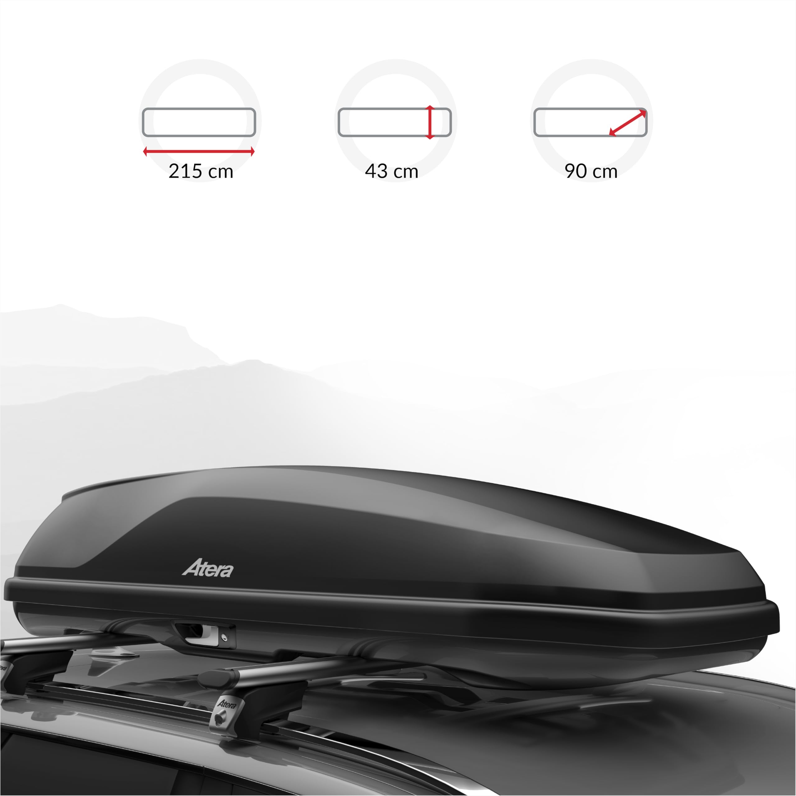 ATERA 082295 Dachbox schwarz 4