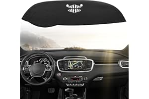 BERKSYDE Leather Dashboard Dash Cover Mat Carpet PU Compatible with 2016-2019 2020 Kia Sorento