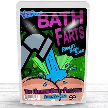  Bath Farts Bath Soak Blue Bath Salts Luxury
