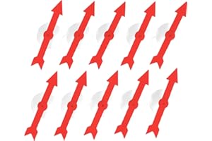 edxeducation Suction Spinners - Set of 10 - Arrow Spinner for Games - Versatile Tool for Home and Classroom Probability Activities