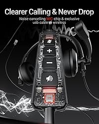 awatrue EH05-U Wired USB Headset with Noise