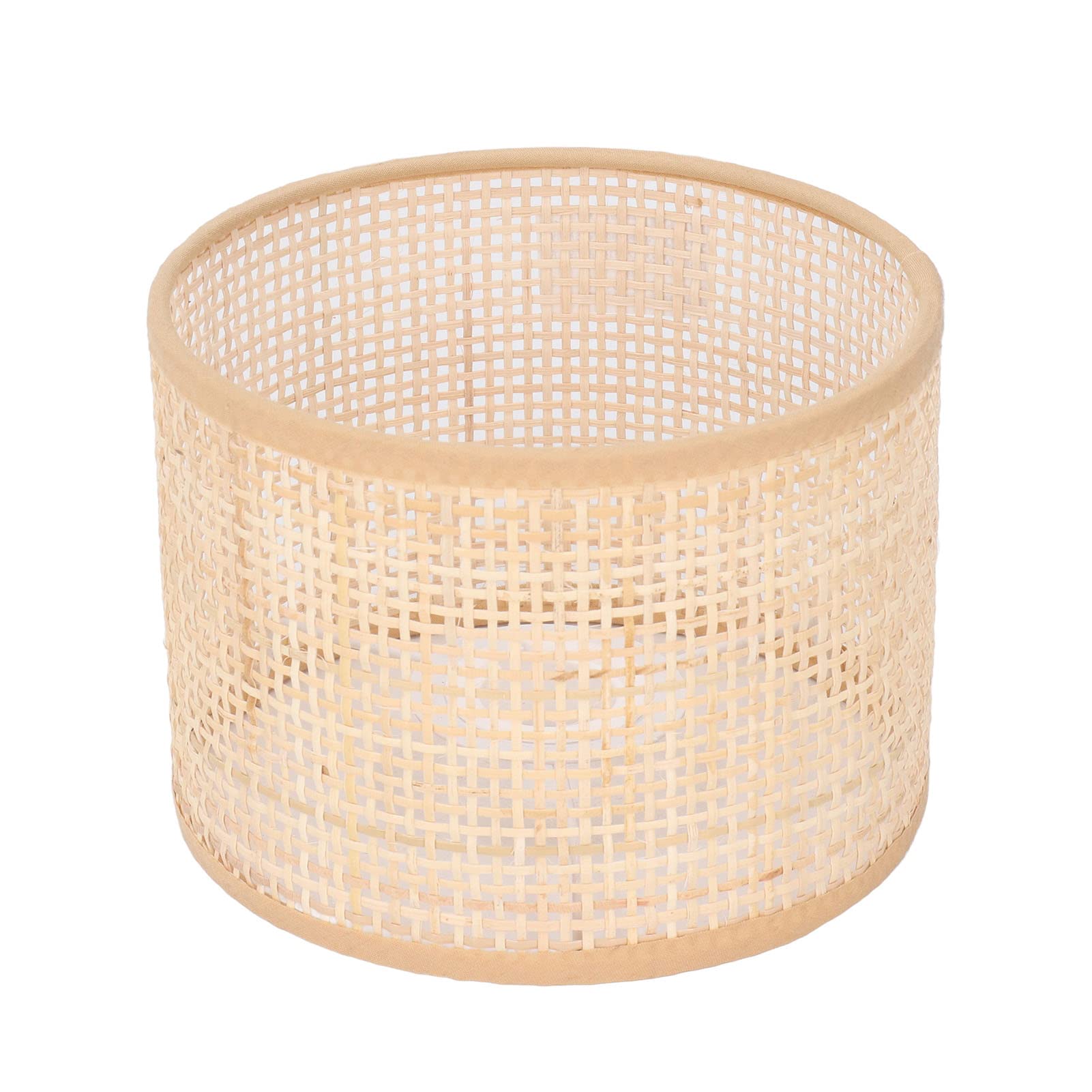 Lamp Shade, Rattan Woven Pendant Fixture Shades 6.3 X 4.7in Hanging Pendant Light Cover, Handmade Hanging Ceiling Lamp Crafts Lampshade for Dining Room, Bedroom, Living Room