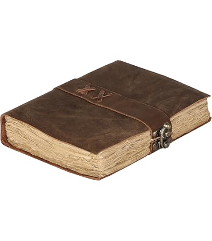Succor Vintage Leather Journal, Antique Handmade Leather