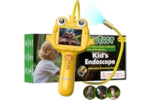 OUTACT Kids Endoscope with Light,Borescope Camera Snake Scope,Nature Exploration Science Educational Stem Toys for Boys & Girls 4-12 Years Old,Christmas Birthday Gift for Kids