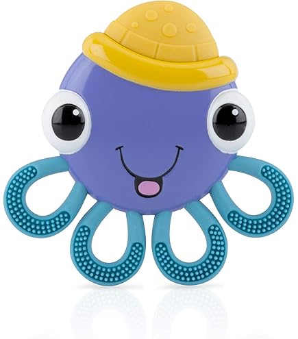 Amazon.com : Vibrating Sensory Teething Toys, Soothing Chew Ring for Babies  6-18 Months, Autism Support & Oral Development, USB Rechargeable Teether  for Toddlers, 1-2 Year Old Boys Girls Gifts idea (Pink) : Baby