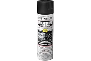 Rust-Oleum 248656 Professional Grade Rubberized Undercoating Spray, 15 oz, Black