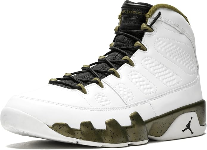 air jordan 9 militia green