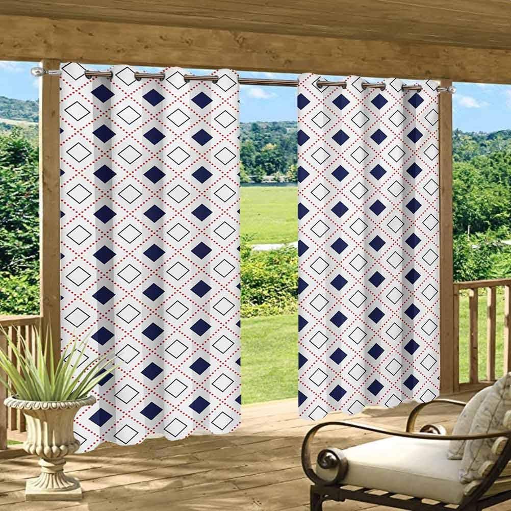 Anmaseven - Cortinas de patio modernas, resistentes al viento y al agua