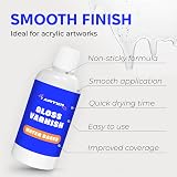 7 Artists Acrylic Varnish Gloss 120ml - Fast Drying Clear Sealant for Painting view 6