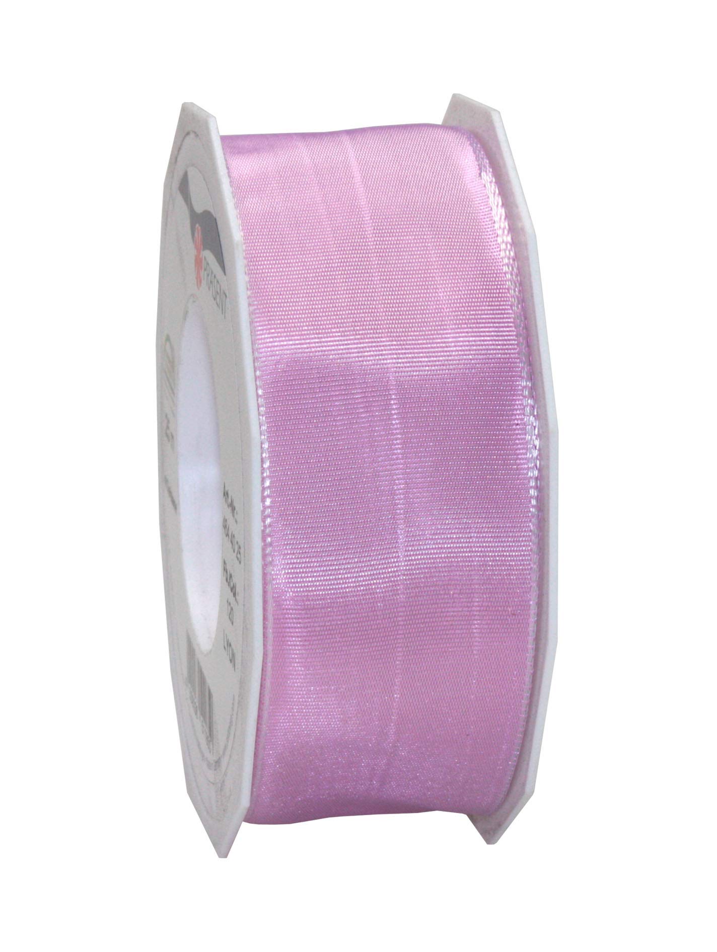 Präsent - Lyon Wired Taffeta Ribbon Orchid 40 mm Width, 25 m Length