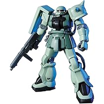Bandai Hobby #105 MS-06F-2 ZAKU II F2 Zeon Ver. Bandai HGUC Action