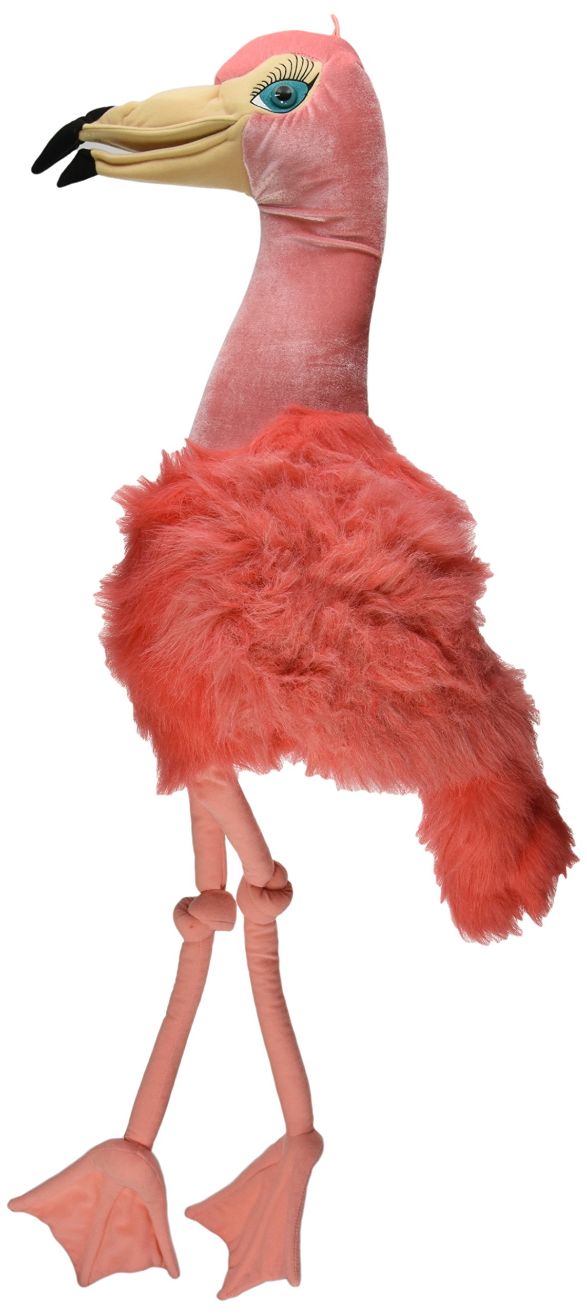 flamingo hand puppet