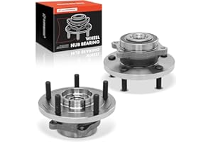 A-Premium 2 x Front Wheel Bearing and Hub Assembly with 5-Lug Compatible with Dodge Journey 2009-2020
