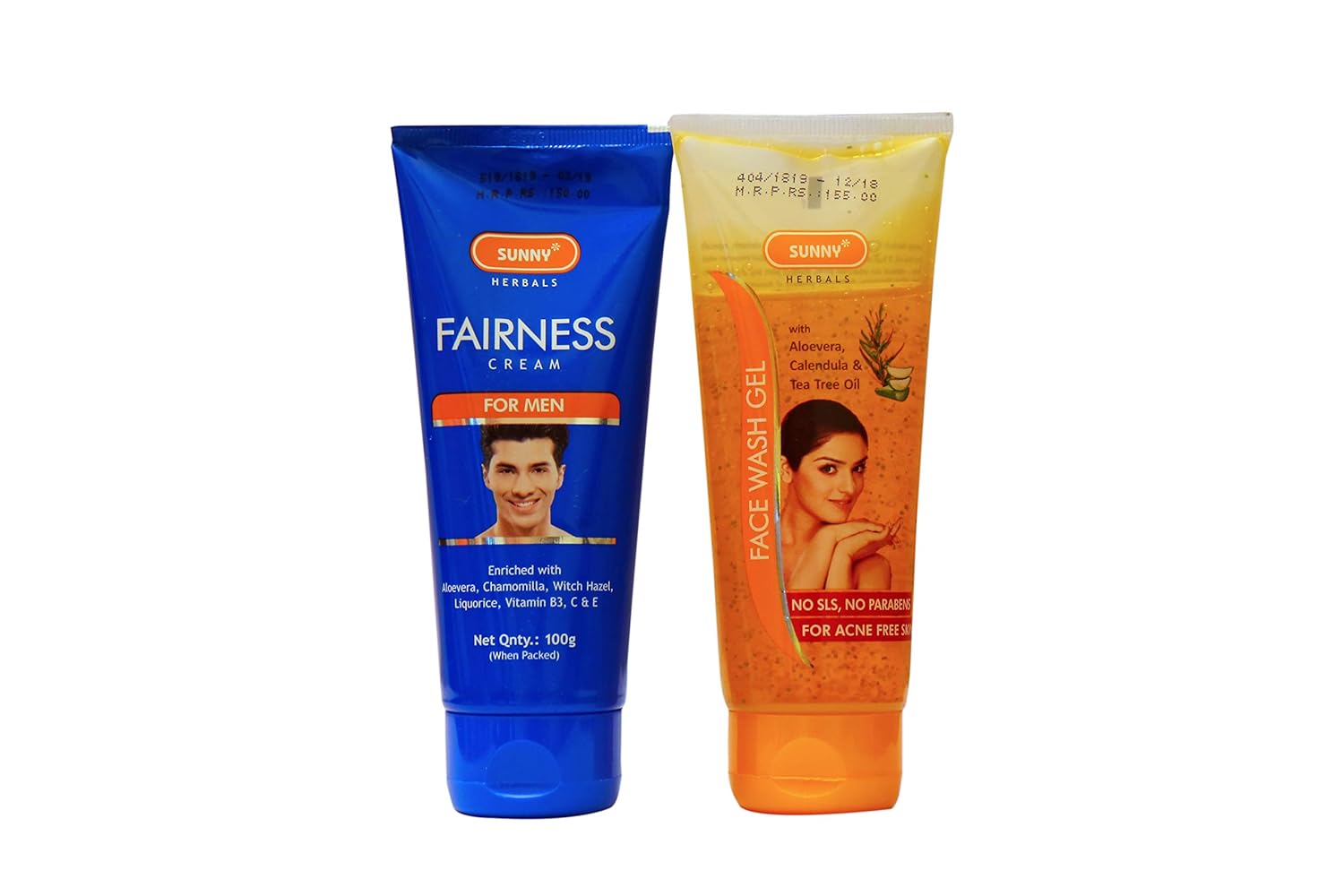 sunny herbal fairness face wash
