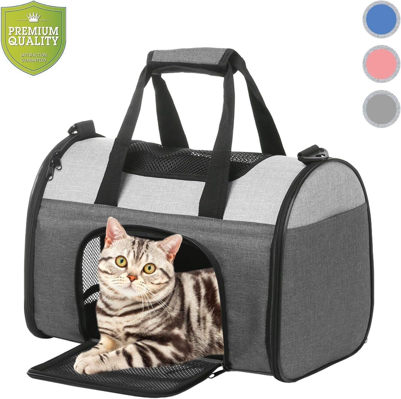 SENYEPETS Cat Carries (Grey)