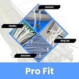 On1shelf Cable Ties 450mm x 4.8mm 50 Pack Extra Long Nylon Zip Ties view 6